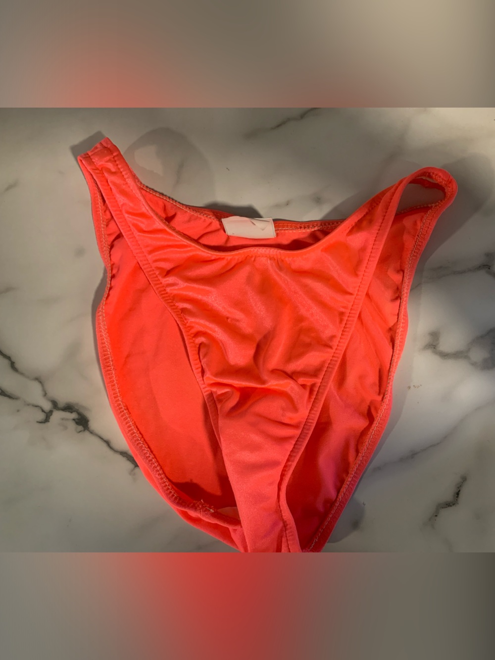 80’s/90’s Neon Coral Bikini Bottom Never worn!